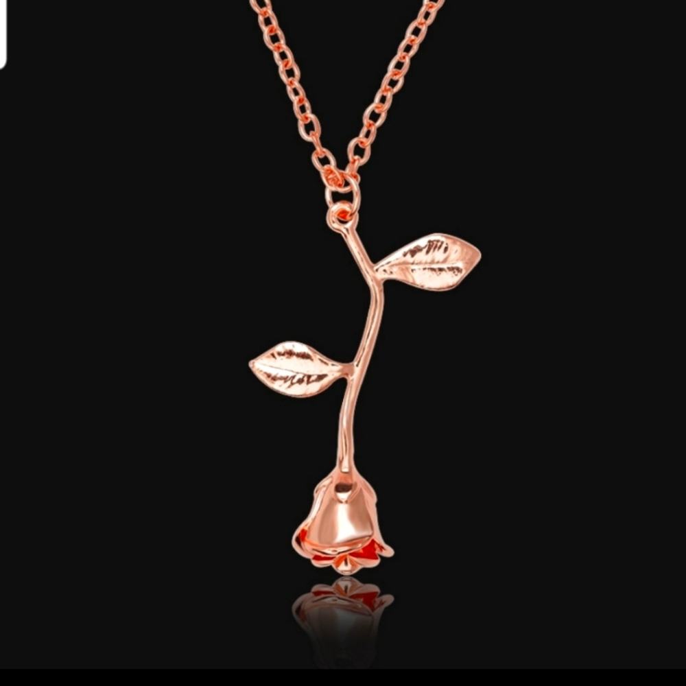 Rose Gold 🌹 pendant necklace